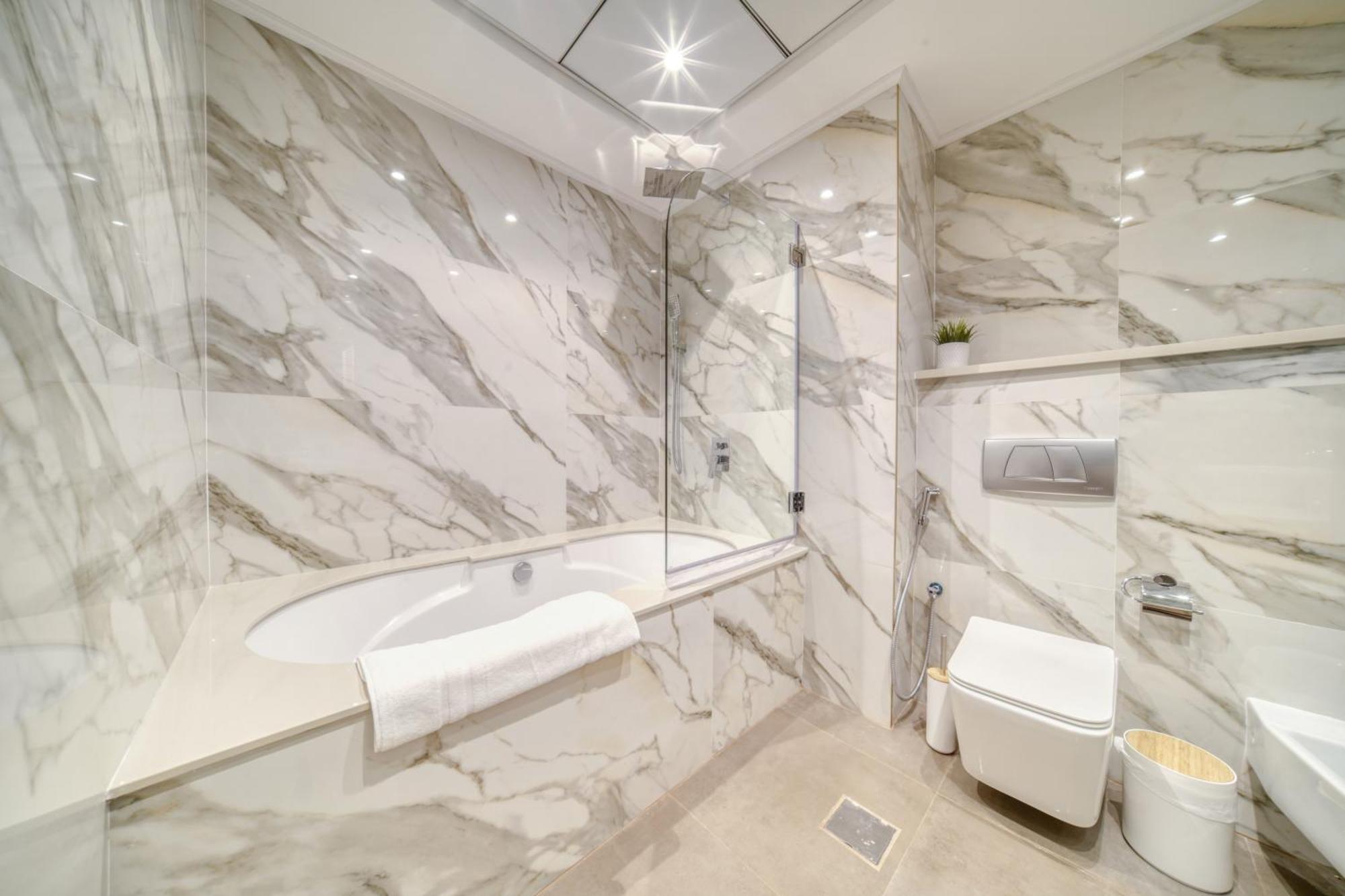 Luxurious 4 Bedroom Duplex With Terrace & Sea View Dubai Dış mekan fotoğraf