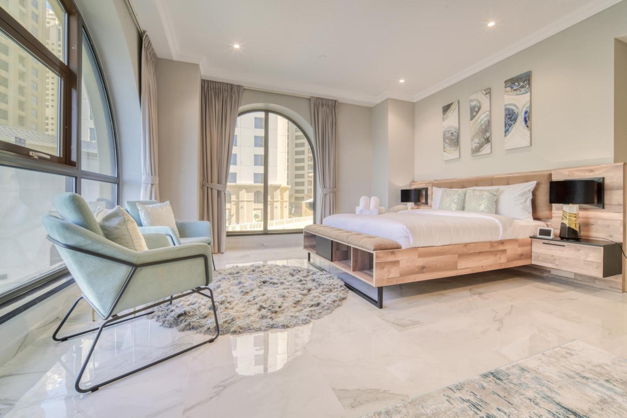 Luxurious 4 Bedroom Duplex With Terrace & Sea View Dubai Dış mekan fotoğraf