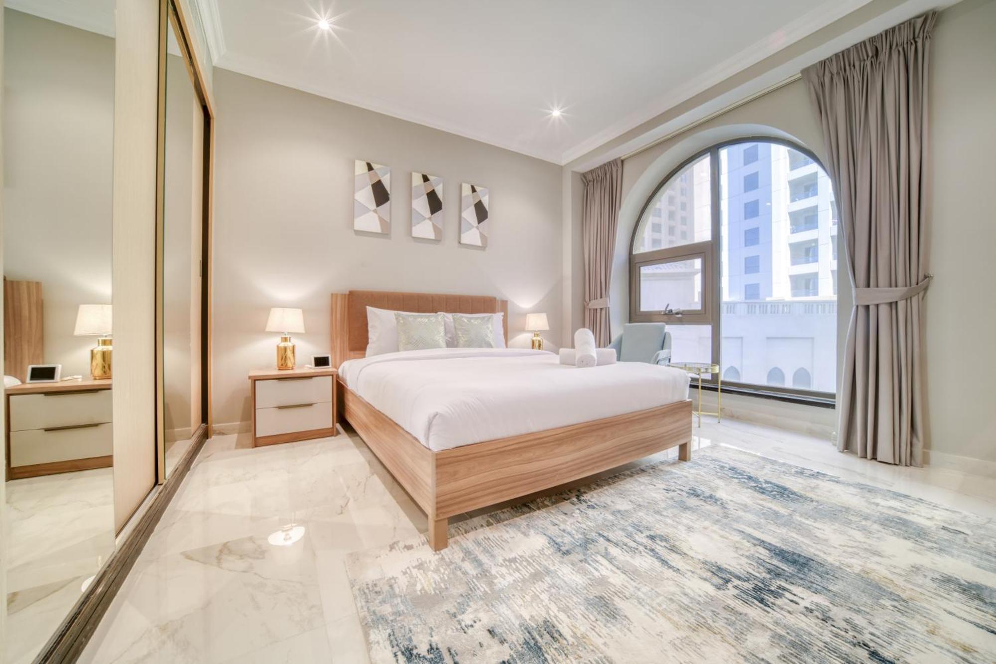 Luxurious 4 Bedroom Duplex With Terrace & Sea View Dubai Dış mekan fotoğraf