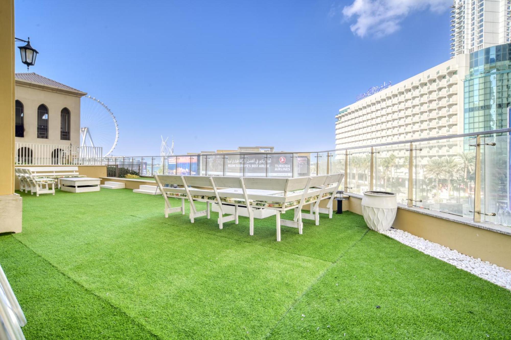 Luxurious 4 Bedroom Duplex With Terrace & Sea View Dubai Dış mekan fotoğraf